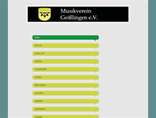 Tablet Screenshot of mv-geisslingen.de